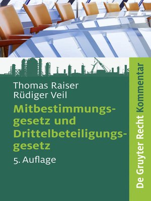 cover image of Mitbestimmungsgesetz und Drittelbeteiligungsgesetz